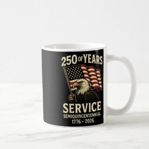 Caneca De Café U Patriótico da Celebração do 250º Aniversário Ame