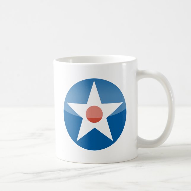 Caneca De Café U.S.A.  Retro (Direita)