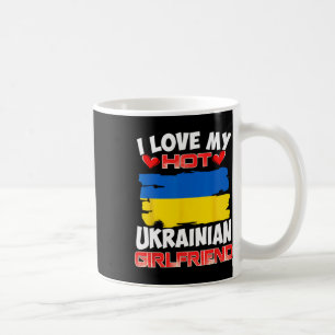 Caneca De Café Ucrânia Eu Amo Minha Quente Namorada Ucraniana