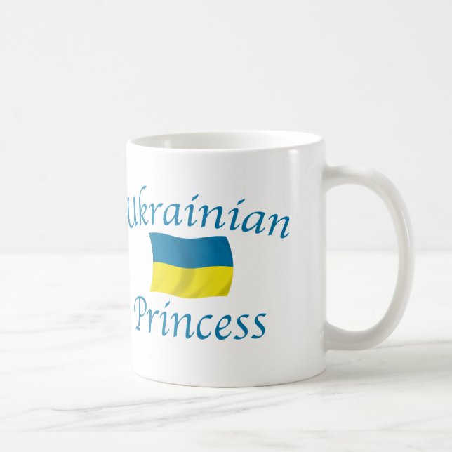 Caneca De Café Ucrânia Prncess (Direita)