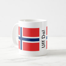 Uff Da! Mug Norueguês