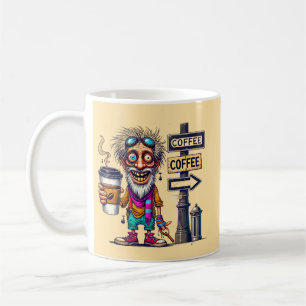 Caneca De Café Ugly Coffee Humerous Mug, 11 oz