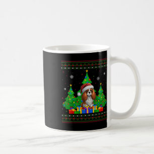 Caneca De Café Ugly Sweater Tree Cavalier King Charles Spani