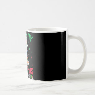 Caneca De Café Ugly Xmas Tree Papais noeis Akita Inu Dog Christma