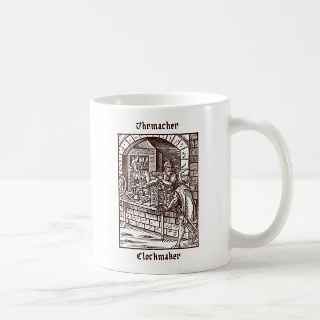 Caneca De Café Uhrmacher - Clockmaker (Direita)