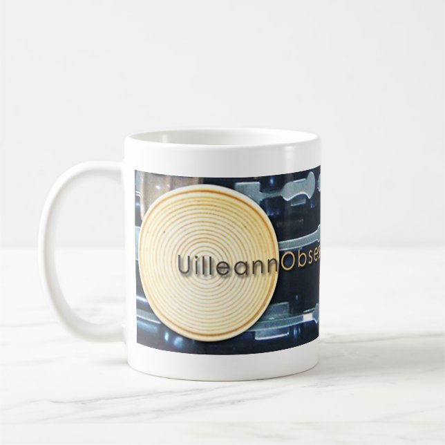 Caneca De Café UilleannObsession.com (Esquerda)