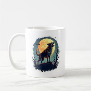 Caneca De Café Uivo de Beagle Lobisomem