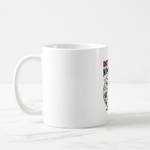 Caneca De Café Uivos de cachorro na meia-noite de Halloween