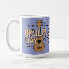Caneca De Café Ukulele Day Mug