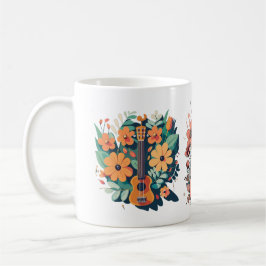 Caneca De Café Ukulele Enthusiast Mug