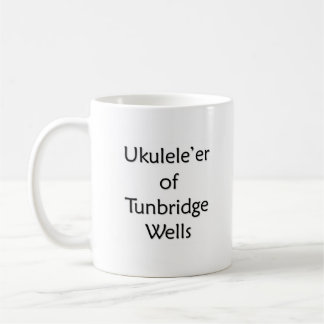 Caneca De Café Ukulele'r de poços de Tunbridge