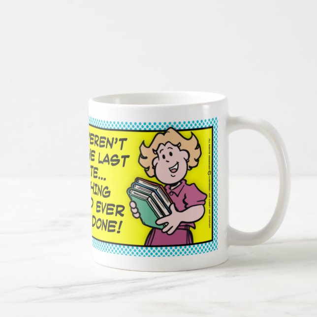 Caneca De Café Última Hora (Direita)