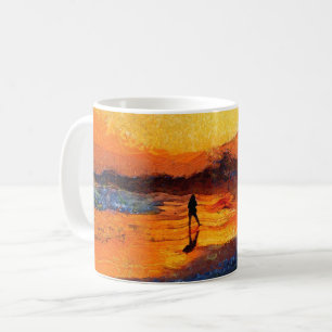 Caneca De Café Última Luz do Dia da Taça de Café ou Mug
