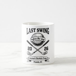 Caneca De Café Último Balanço Antes da Camisa do Anel Engraçado d