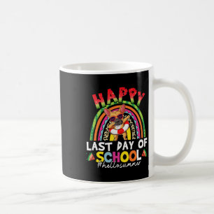 Caneca De Café Último Dia Da Escola Graduação De Verão Em França