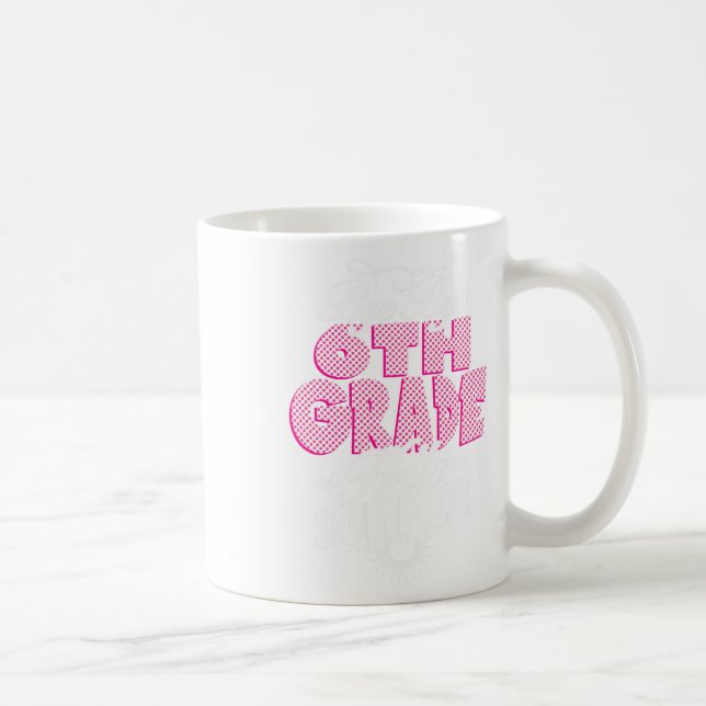 Caneca De Café Último Dia Da Escola Tchau 6, Verão (Direita)