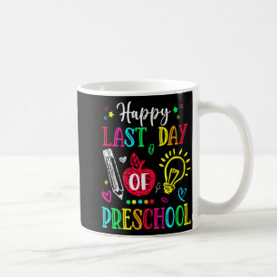 Caneca De Café Último Dia Da Pré-Escola Olá Verão Presente De For