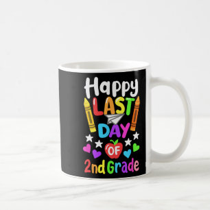 Caneca De Café Último Dia De Aula 2ª Série Turma De 2024 Crianças