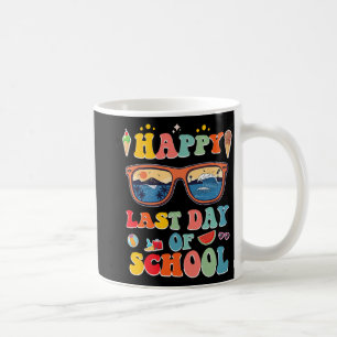 Caneca De Café Último Dia de Aula Para Crianças