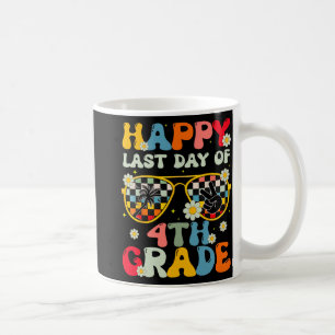 Caneca De Café Último Dia De Aula Para Professor 4ª Série Meninos