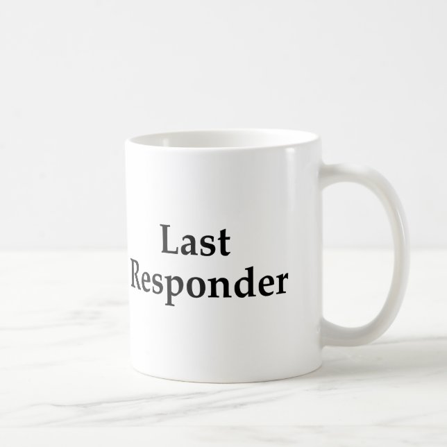 Caneca De Café Último Dispositivo de Resposta (Direita)