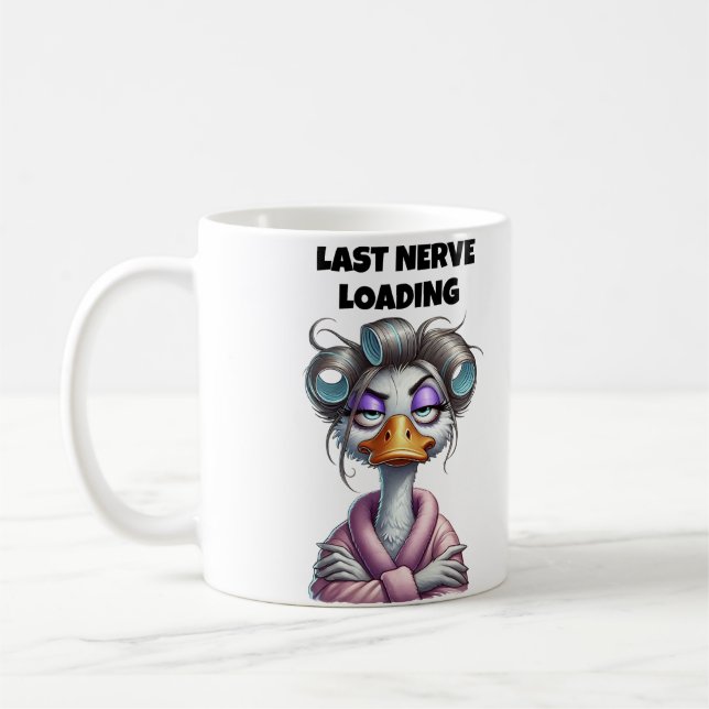 Caneca De Café Último Nervo Carregando a Mãe (Esquerda)