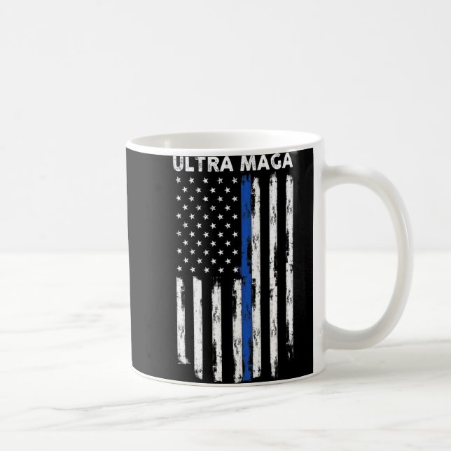 Caneca De Café Ultra Maga US Flag Orud Ultra Maga (Direita)
