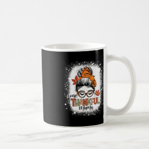Caneca De Café Um agradecido Obrigados de outono da mamãe Mensage