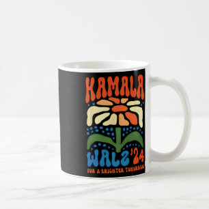 Caneca De Café Um amanhã mais brilhante Boho Aestético Kamala Wal