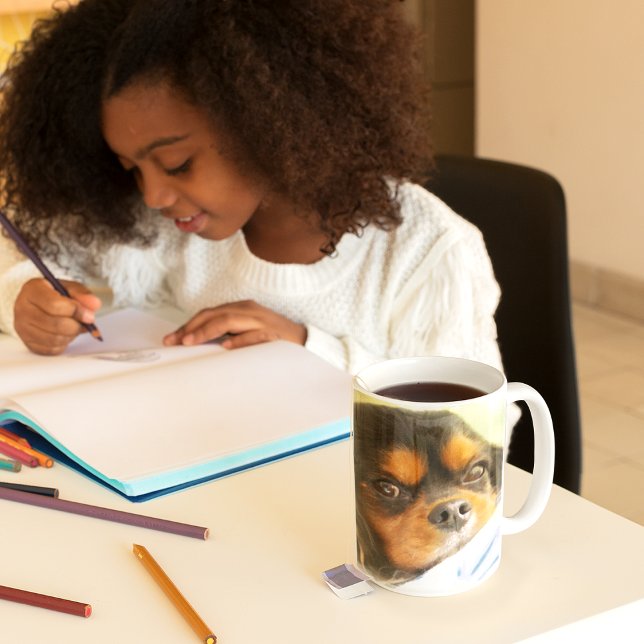 Caneca De Café Um Amor Como Nenhum Outro Cavaleiro Rei Charles Sp (Criador carregado)