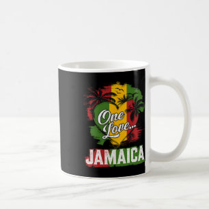 Caneca De Café Um Amor Jamaica 2025 Flor de Hibisco Caribenho Va
