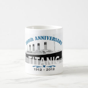 Caneca De Café Um aniversário de naufrágio titânico de 100 anos
