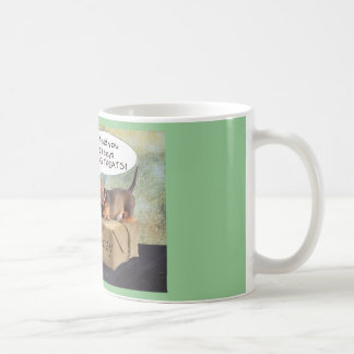 Caneca De Café Um aniversário do cão do wiener