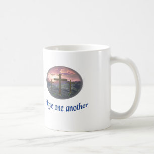 Caneca De Café Um ao outro azul
