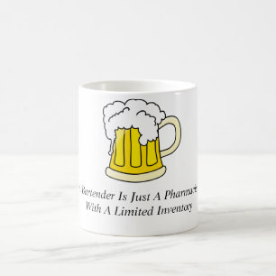 Caneca De Café Um barman é apenas um farmacêutico