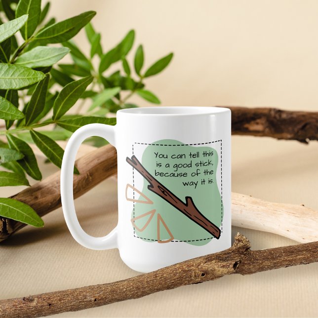 Caneca De Café Um Bastão Bom (Criador carregado)