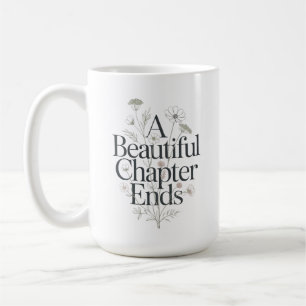 Caneca De Café Um Belo Capítulo Termina Aposentadoria Personaliza