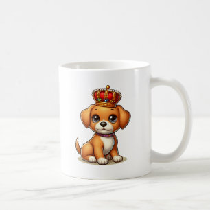 Caneca De Café Um belo filme de animação Vestindo uma coroa!