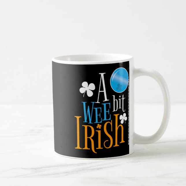 Caneca De Café Um Bit Irish Pride Dia de São Patrício Shamrock Gr (Direita)