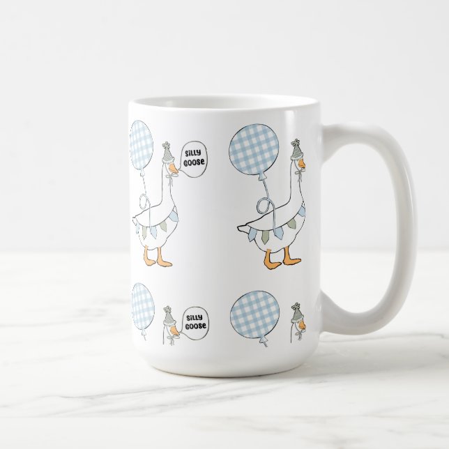 Caneca De Café Um Bobo Goose Mug (Direita)