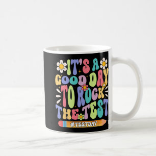 Caneca De Café Um Bom Dia Para Atingir O Motivato De Teste Da Gro