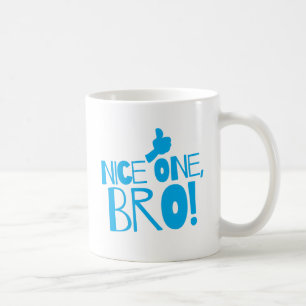 Caneca De Café Um Bro agradável! Quivi Nova Zelândia engraçada