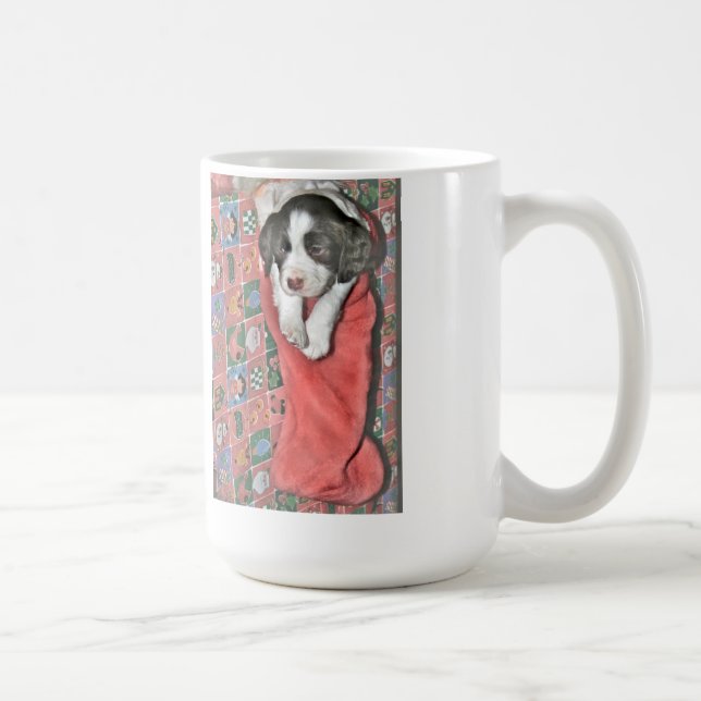 Caneca De Café Um Cachorro Para O Natal (Direita)