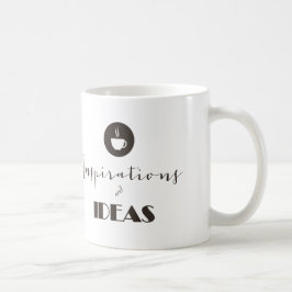Caneca De Café Um café para inspiração e ideias