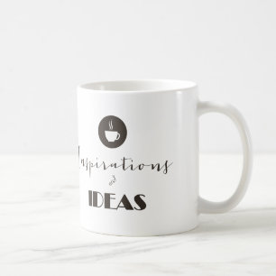 Caneca De Café Um café para inspiração e ideias
