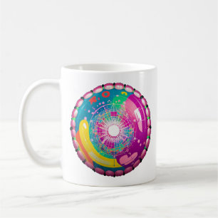 Caneca De Café Um Caleidoscópio do Tempo
