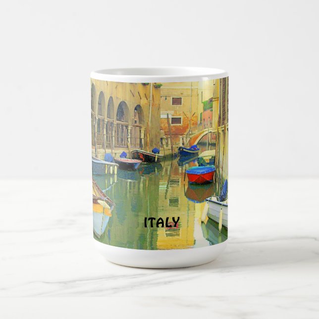 CANECA DE CAFÉ UM CANAL PEQUENO, ITALIA (Centro)