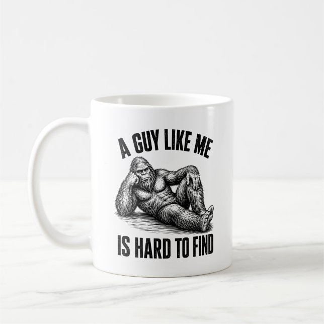 Caneca De Café Um Cara Como Eu É Difícil De Encontrar, Presente P (Esquerda)