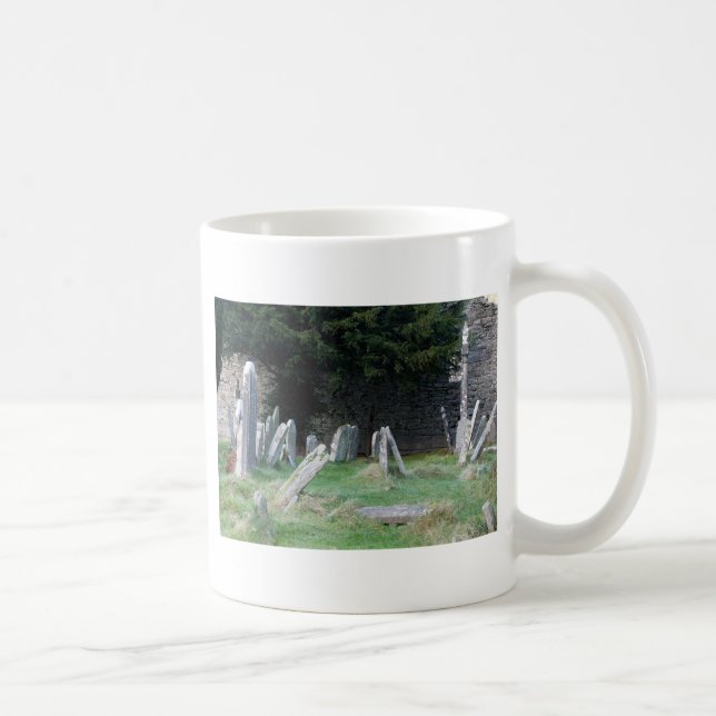 Caneca De Café Um Cemitério Irlandês (Direita)
