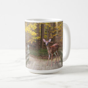 Caneca De Café Um cervo no parque